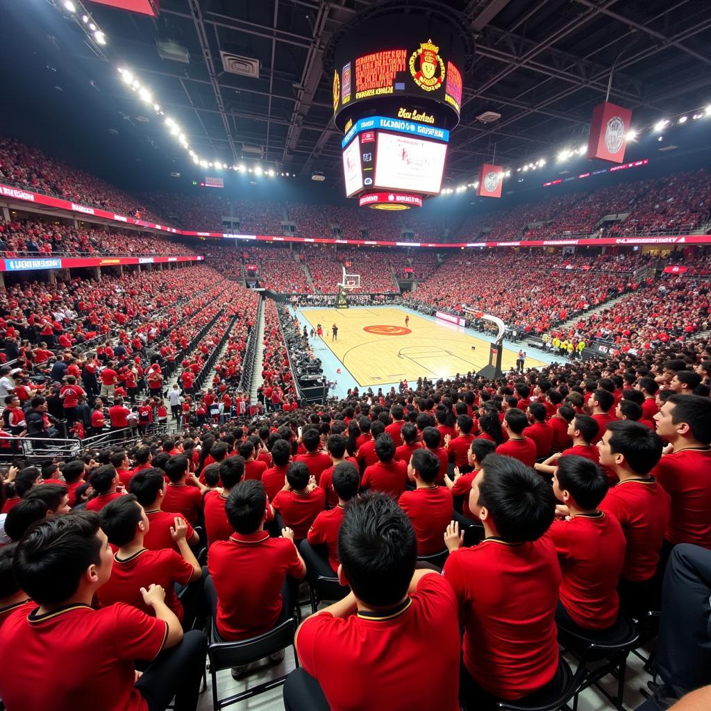 Leones de Ponce Fans Show Their Support