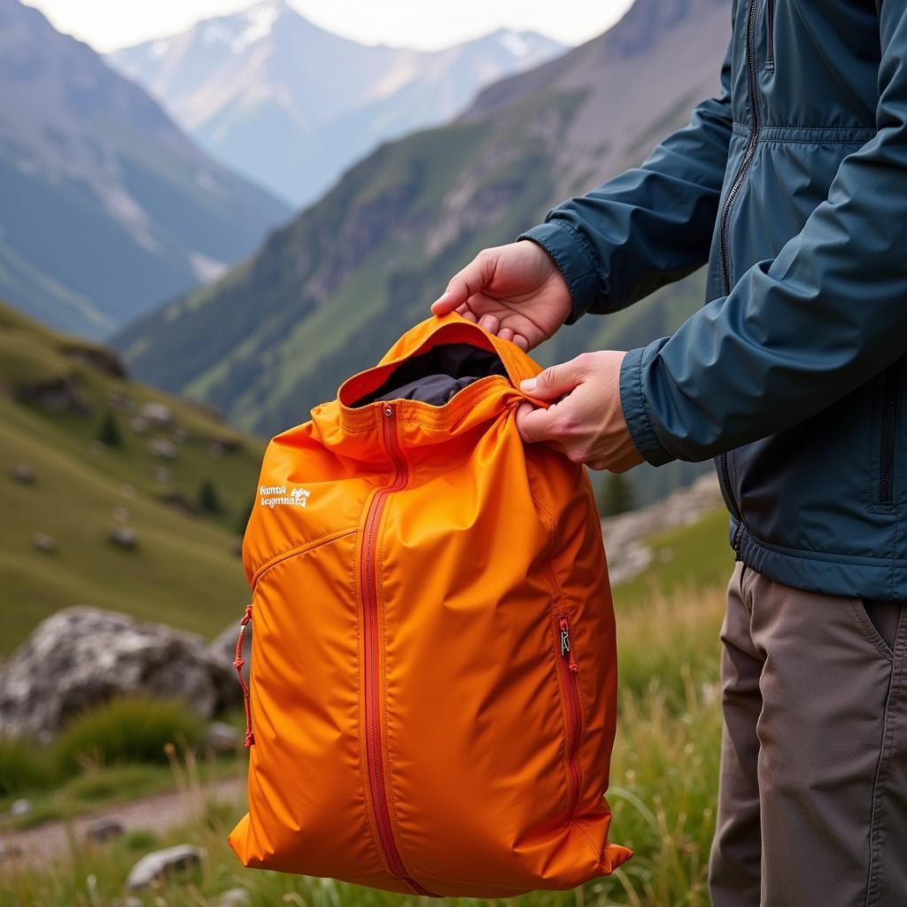 Lightweight and Packable Jacket for National Park Visits