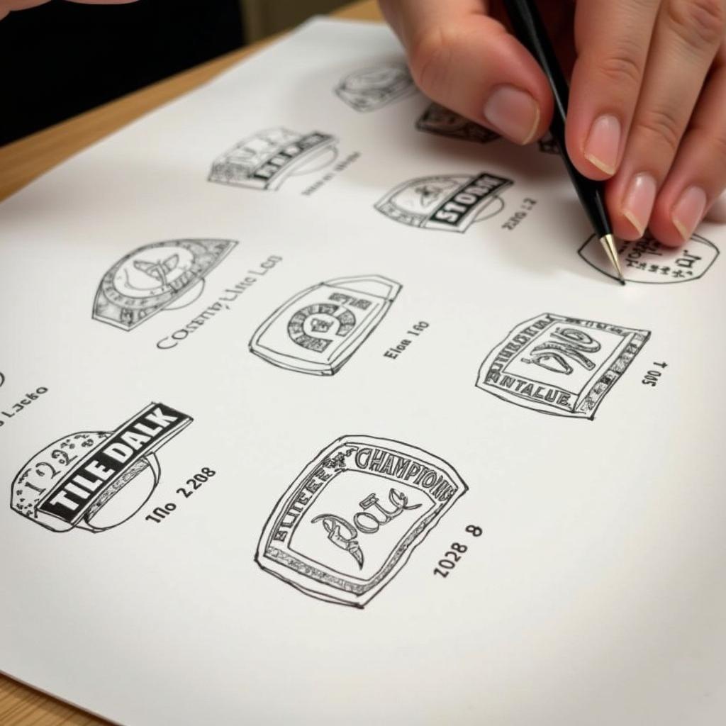 Little League championship ring design ideas