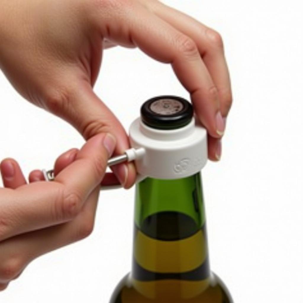 Locking Liquor Bottle Cap for Child Safety