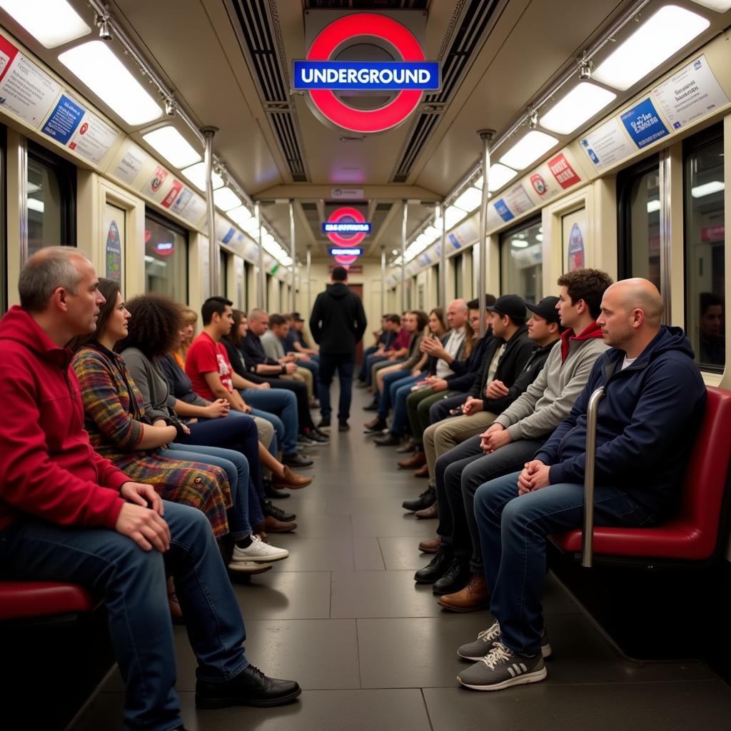 Navigating London's public transport system during the Phillies series