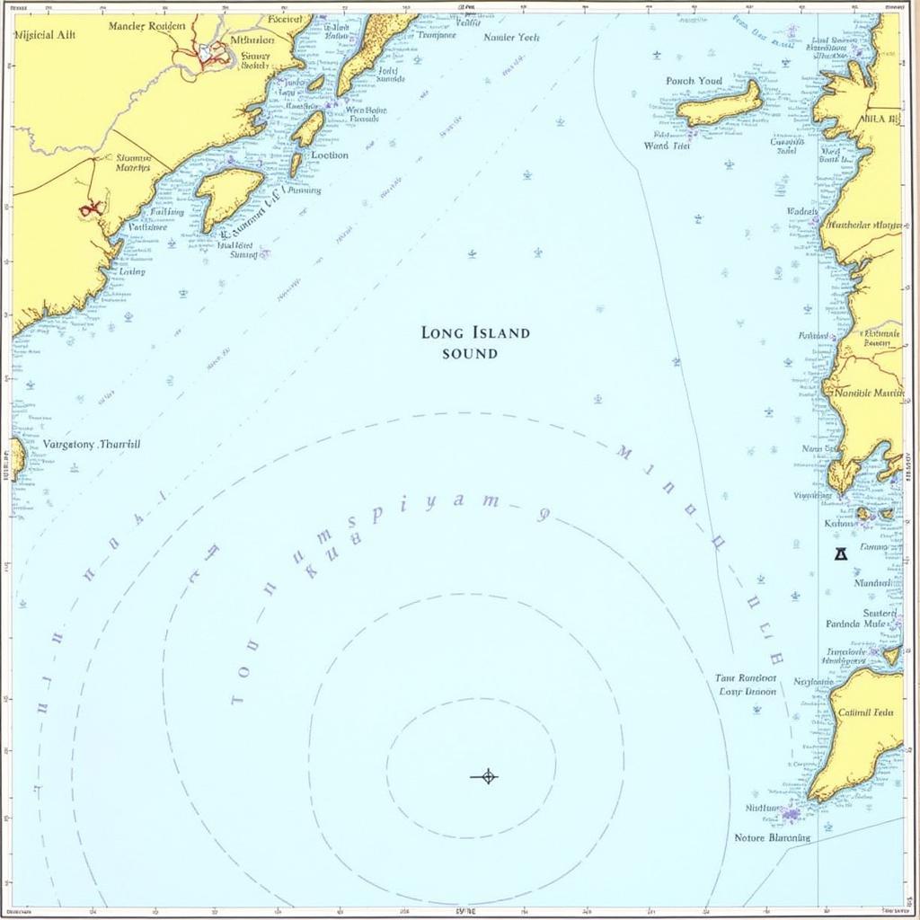 Long Island Sound Nautical Chart