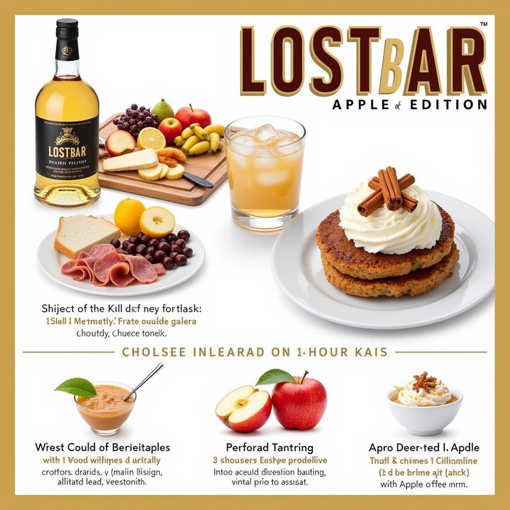 Lost Bar Apple Edition Food Pairing Suggestions