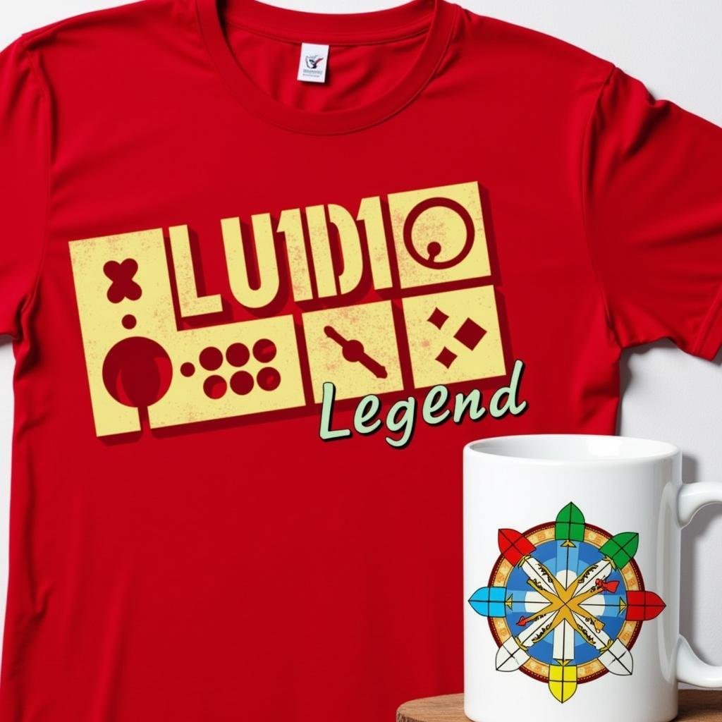 Ludo-Themed T-shirts and Mugs