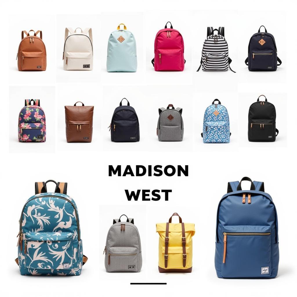 Different Styles of Madison West Backpacks