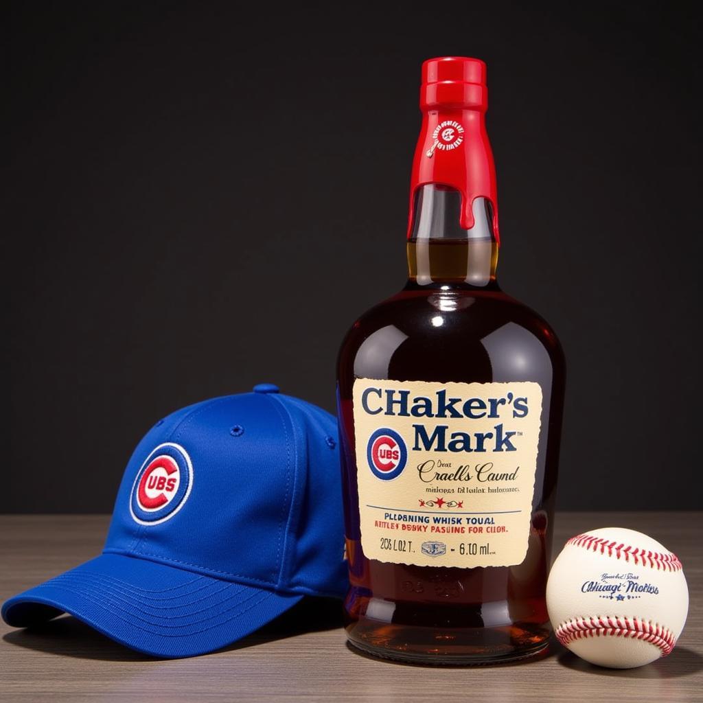 Maker's Mark Bottle Cubs Partnership