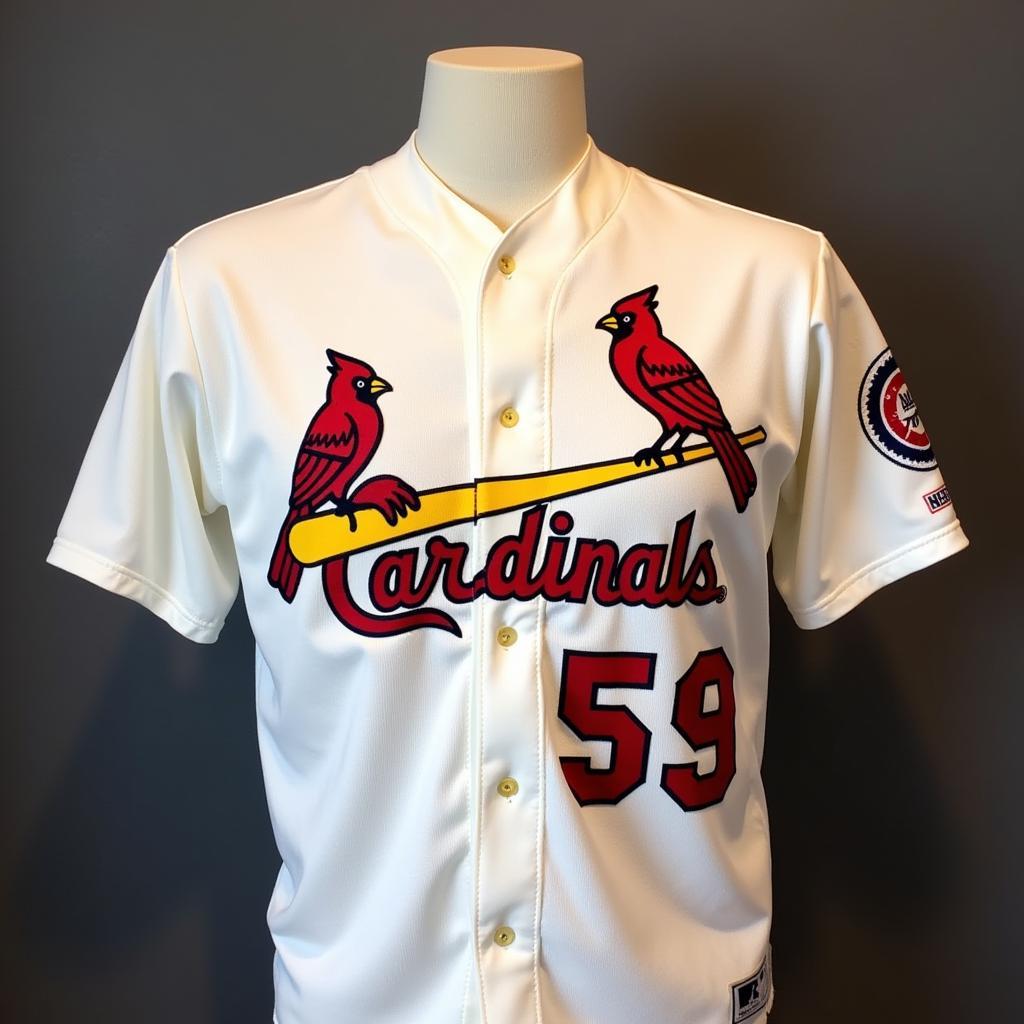 Mark McGwire Cardinals Jersey from the 1998 World Series