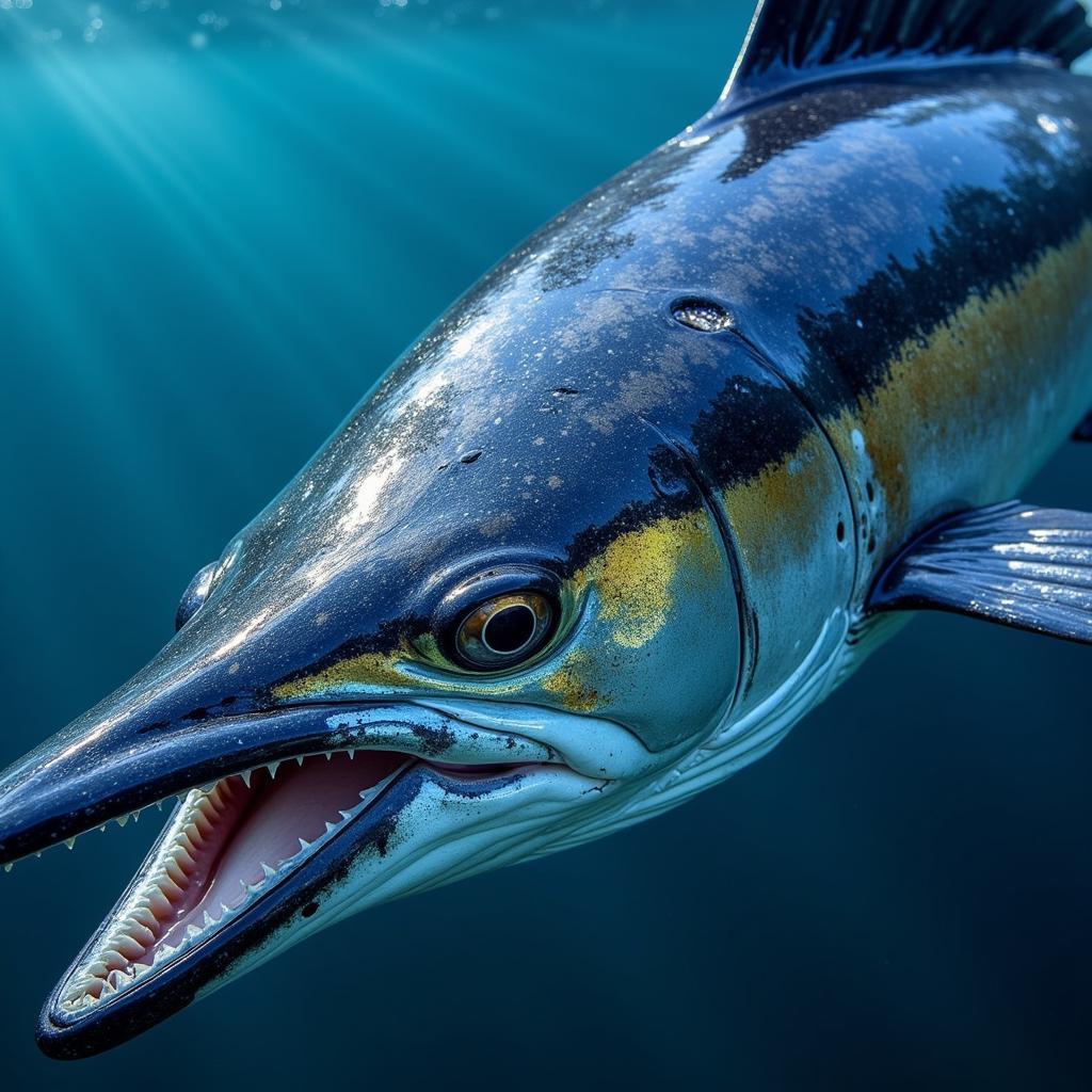 Close-up of a Marlin Fish