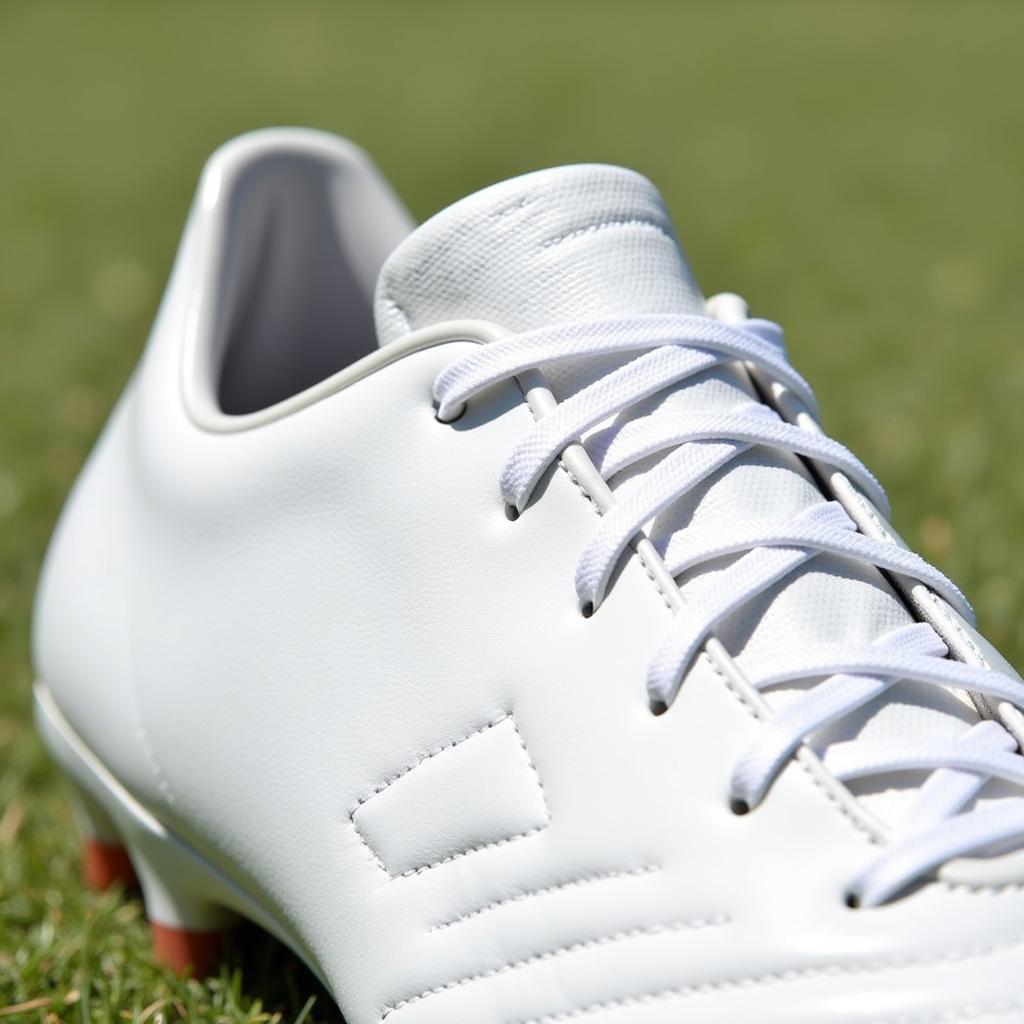 Maui 44 G2 White football boot close-up