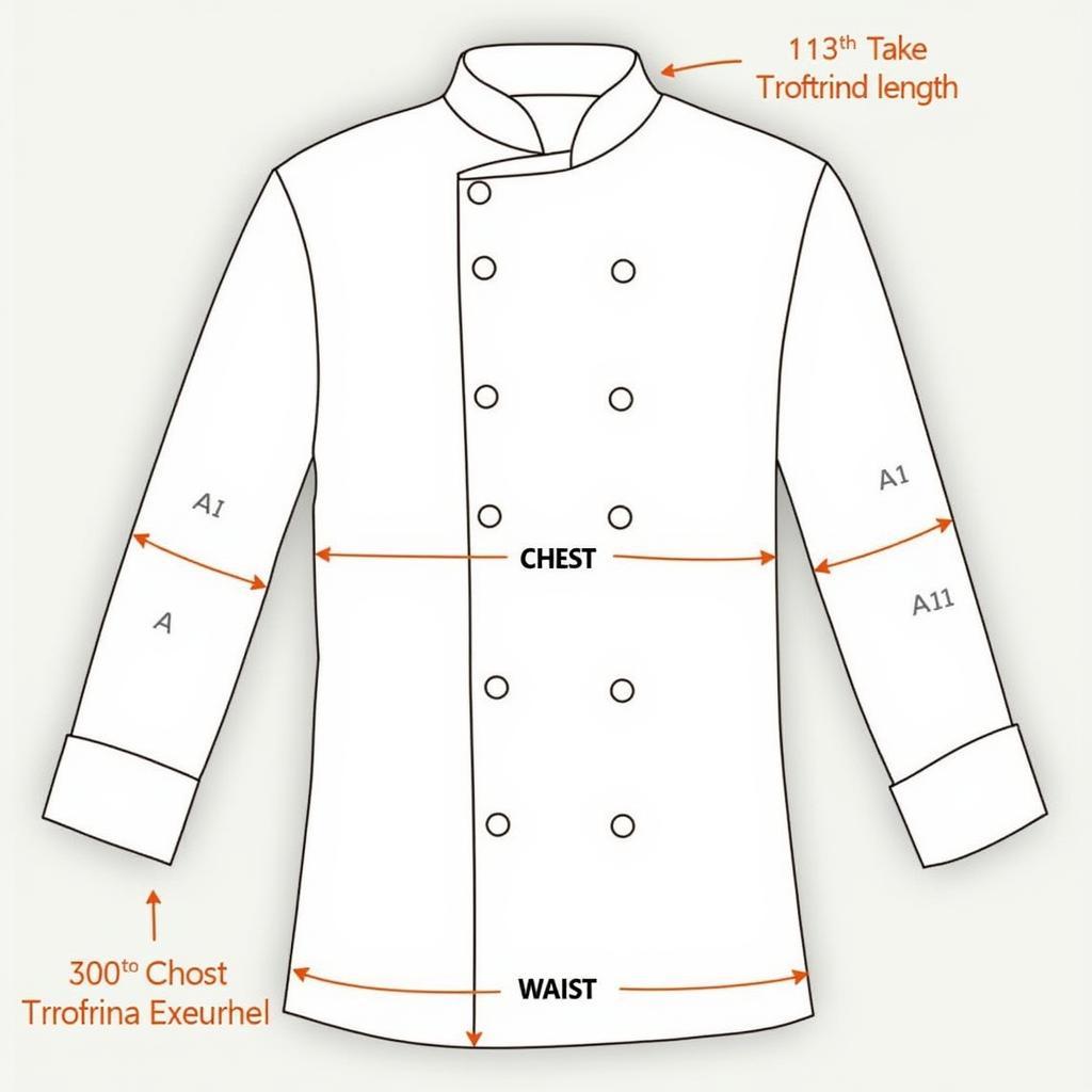 How to Measure for a Big and Tall Chef Coat