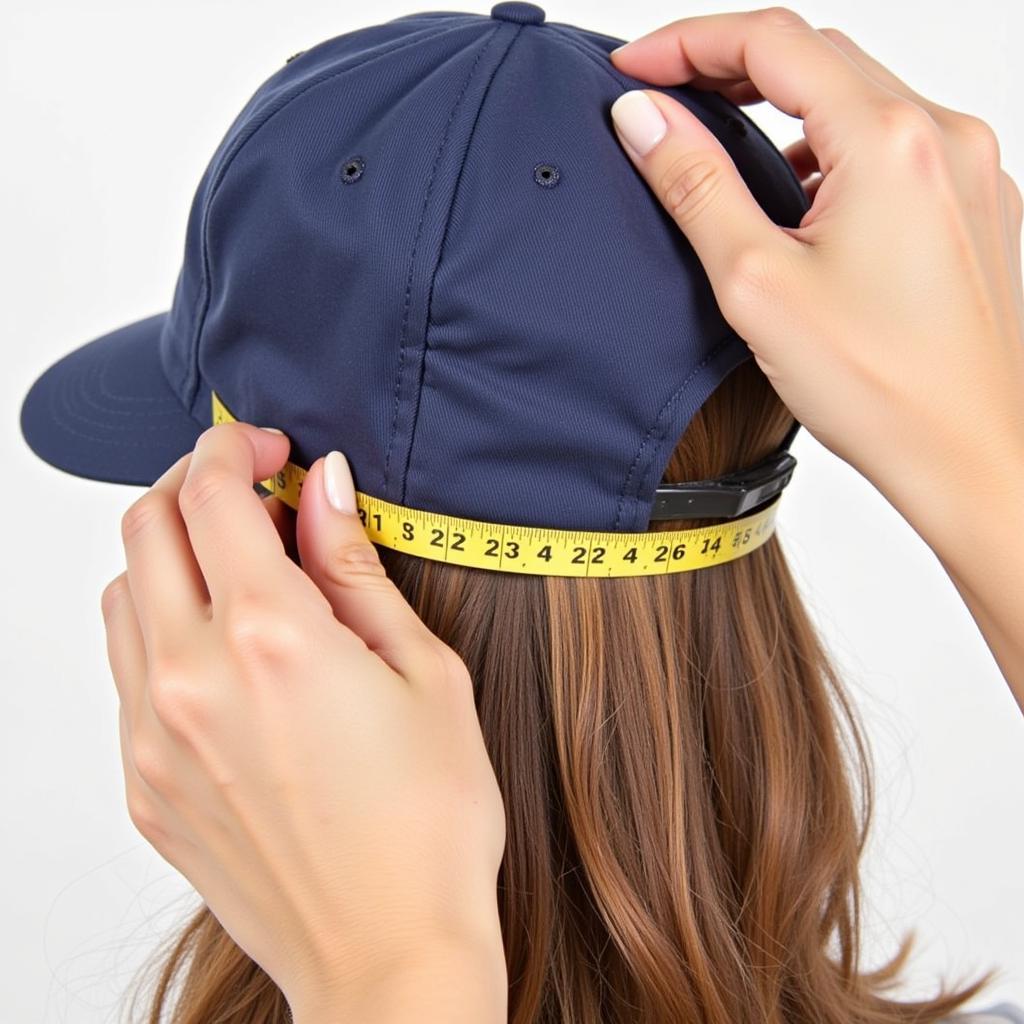 Measuring Head for Milwaukee Admirals Fitted Hat