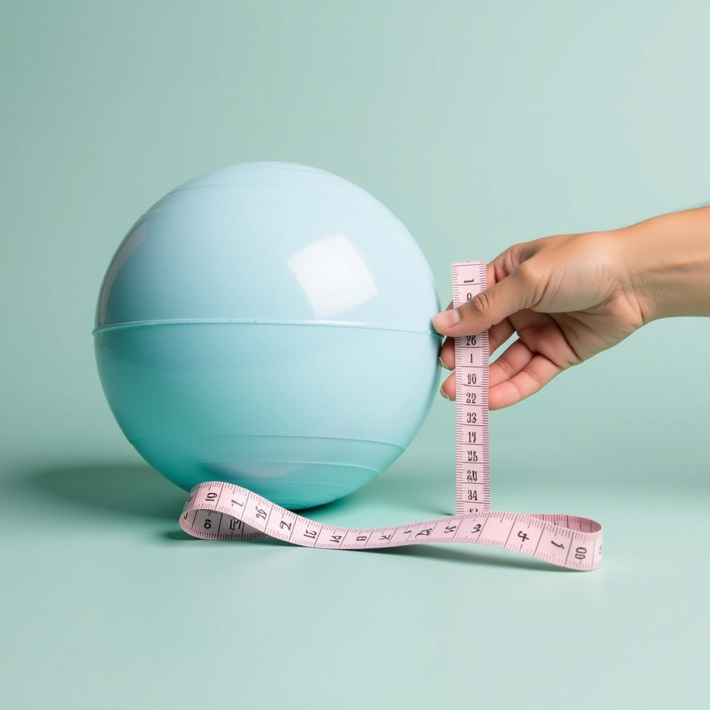 Measuring Pregnancy Ball Height