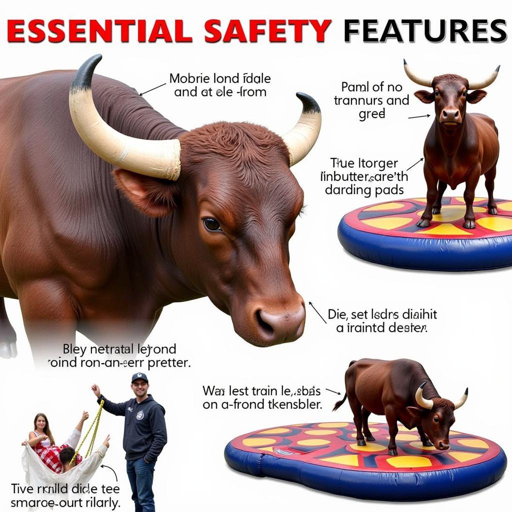 Mechanical Bull Safety Features