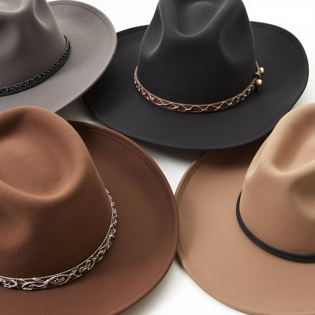 Men's Bailey cowboy hats in various styles