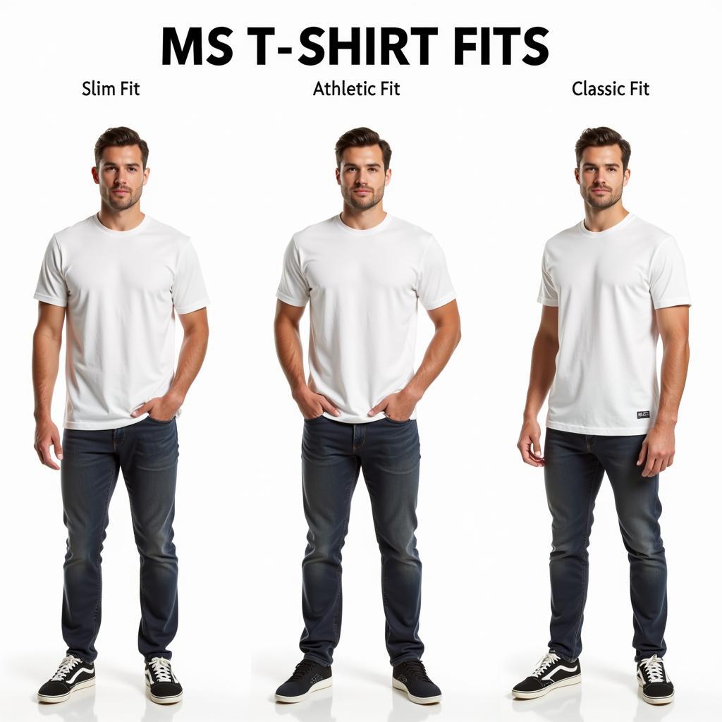 Men's MS T-shirt Fit Guide