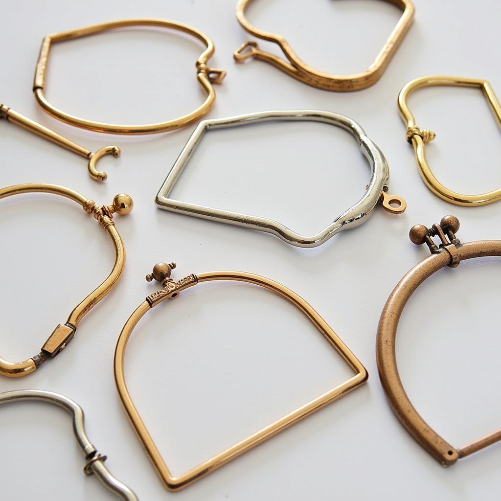 Various Metal Purse Frames