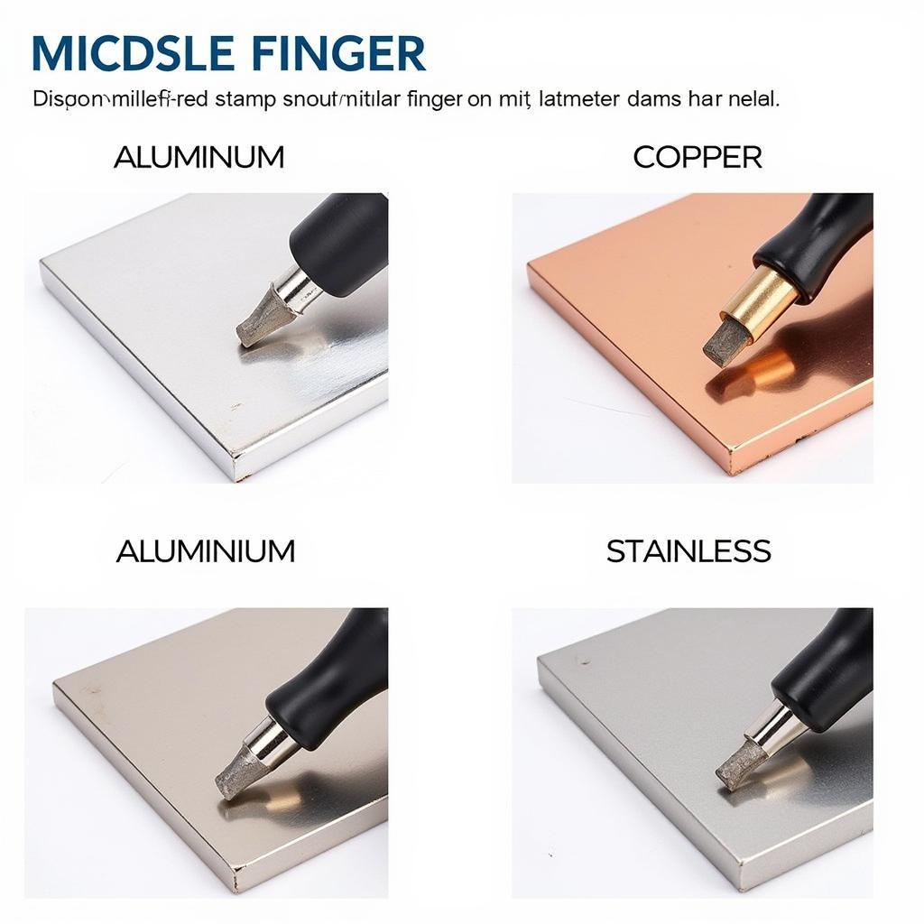 Metal Stamping on Various Materials Like Aluminum, Copper and Steel