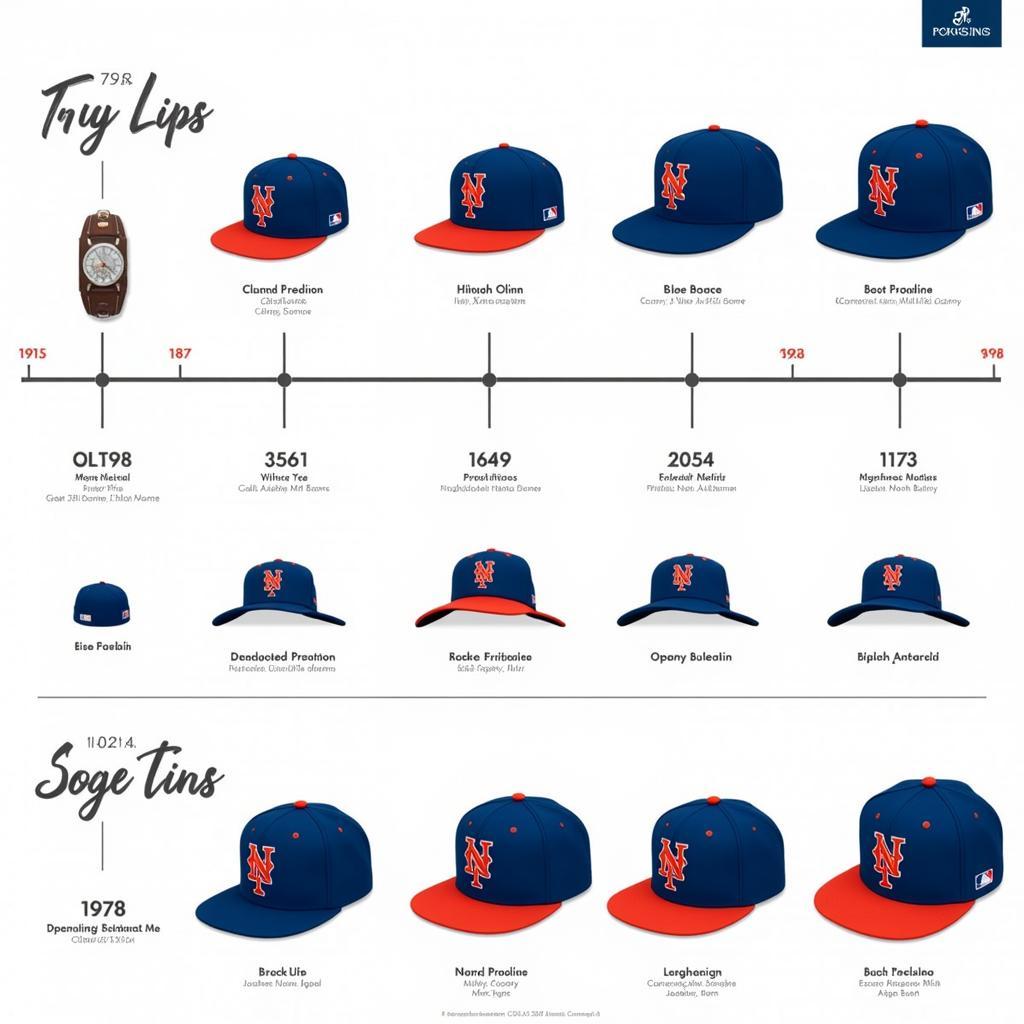 New York Mets apple hat evolution over the years