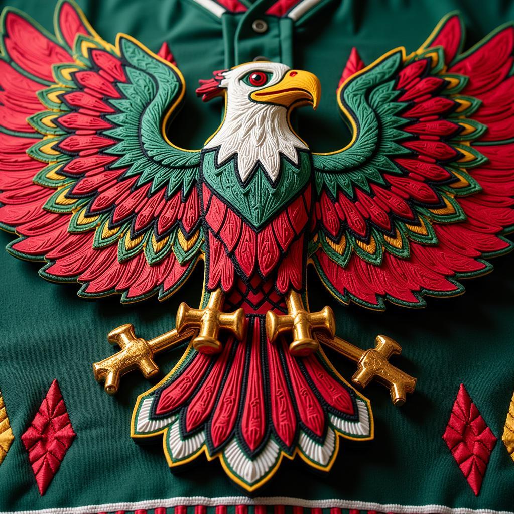 Mexican American Jersey Design Elements