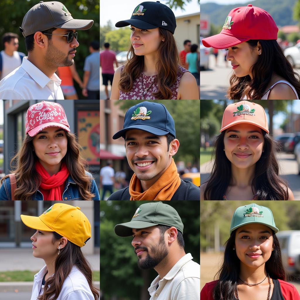 Mexican Baseball Hats Street Style