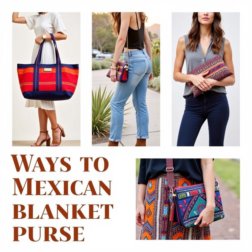 Styling Ideas for Mexican Blanket Purses