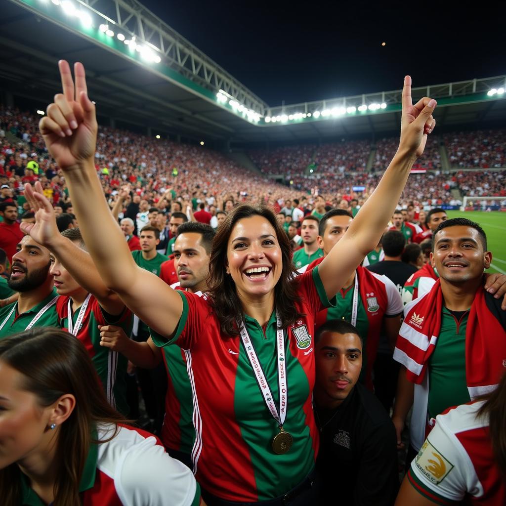 Mexico 2015 Away Jersey Fans