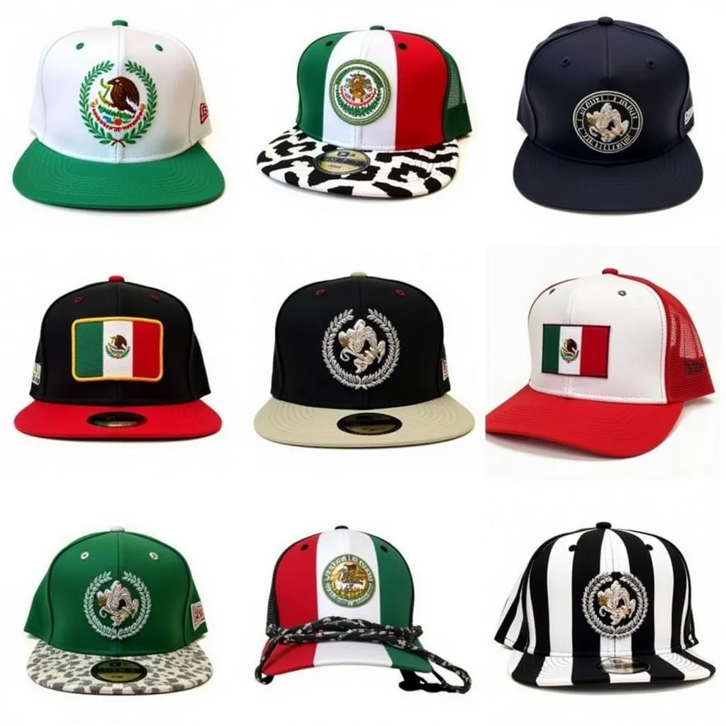 Mexico ball cap styles