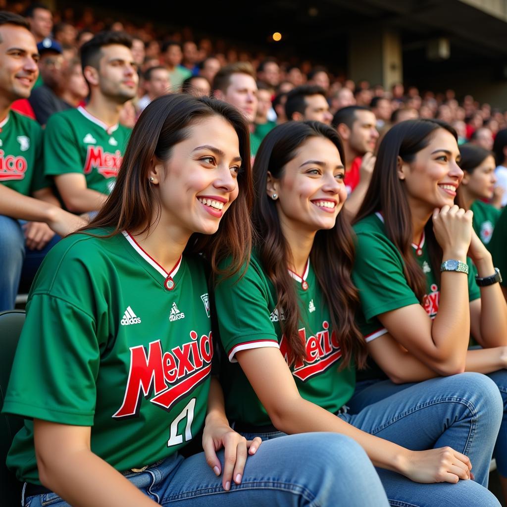 Fans Wearing Jerseys