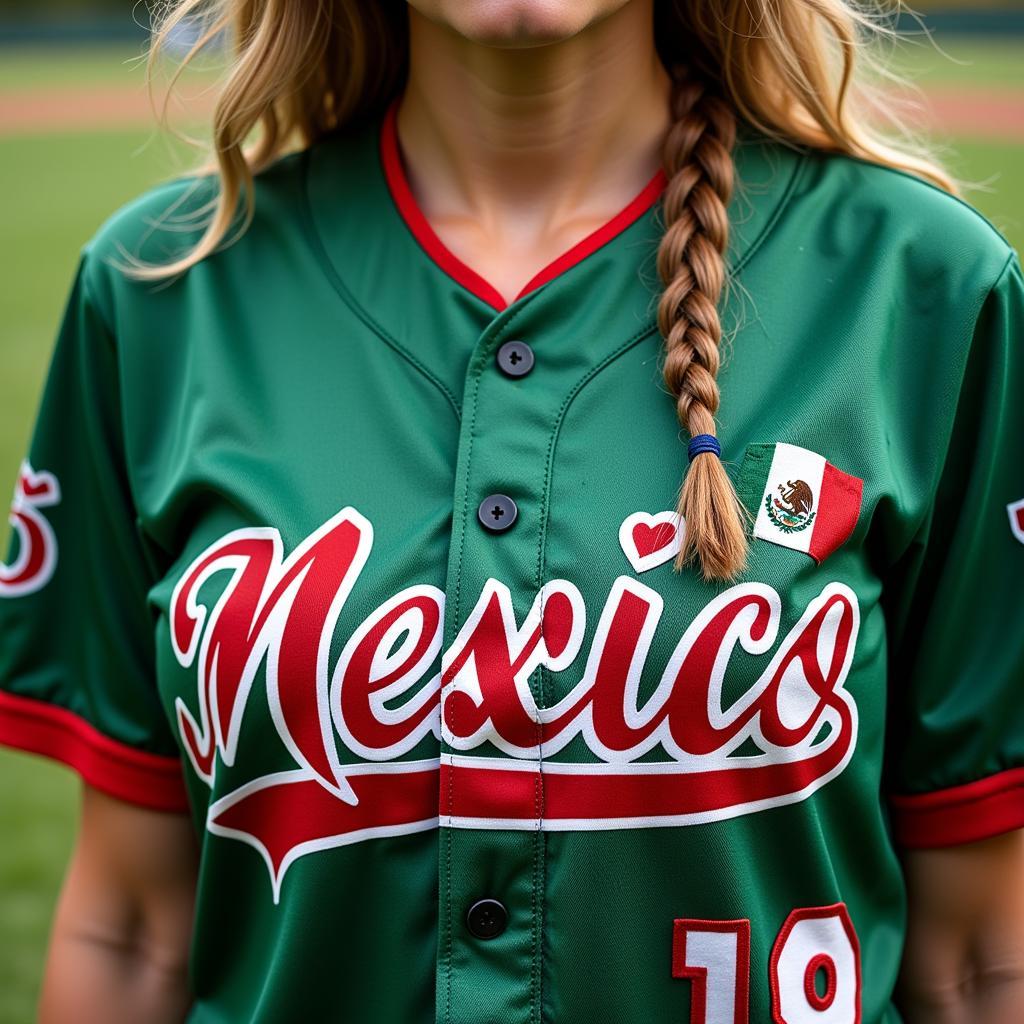 Mexico Softball Jersey Design