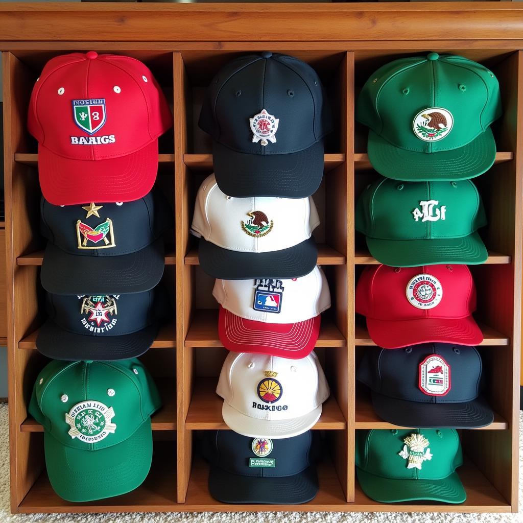 Mexico World Baseball Classic Cap Display