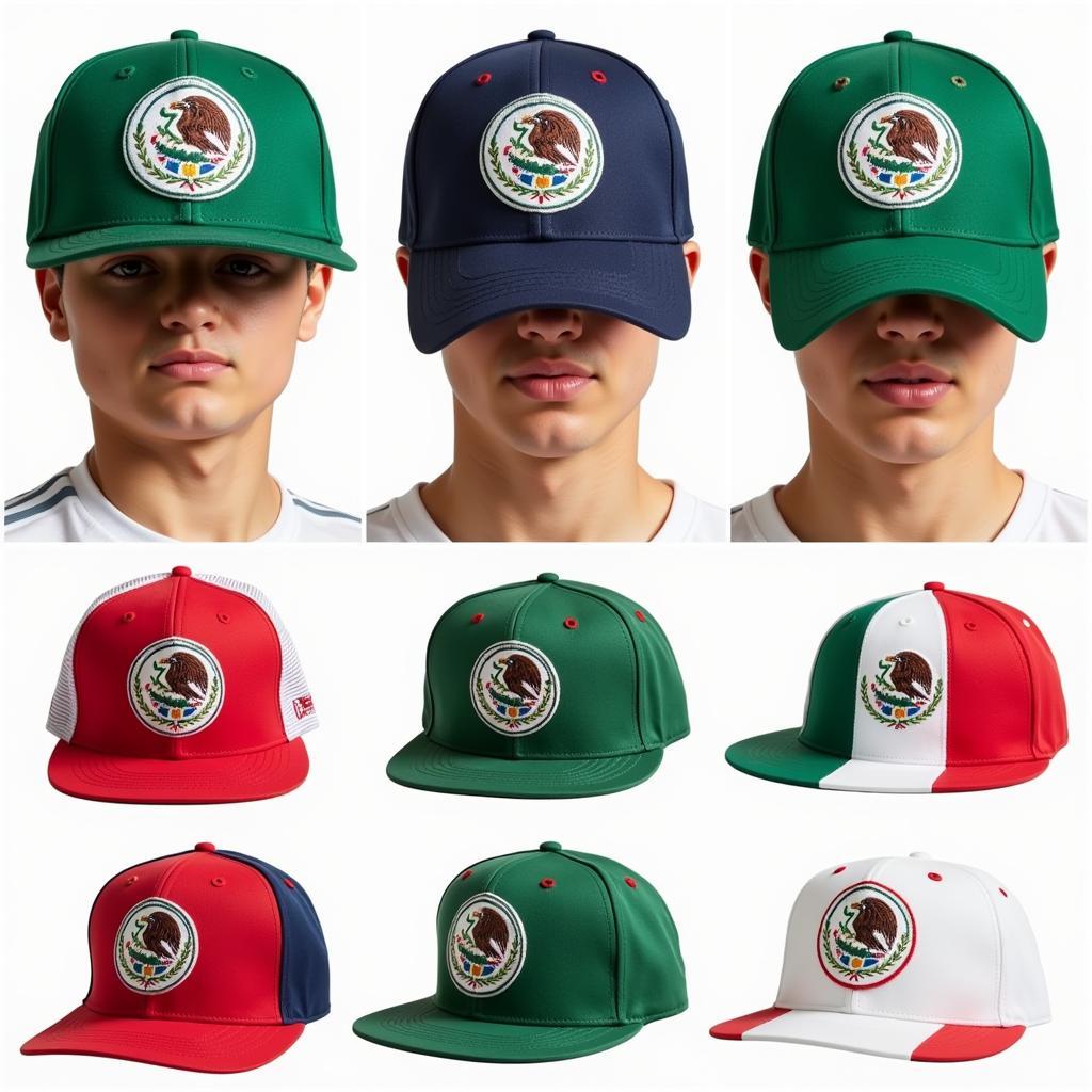 Mexico World Cup Baseball Caps