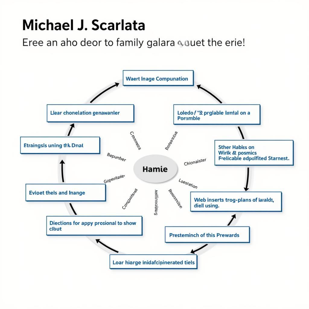 Diagram illustrating the key principles of Michael J. Scarlata's approach