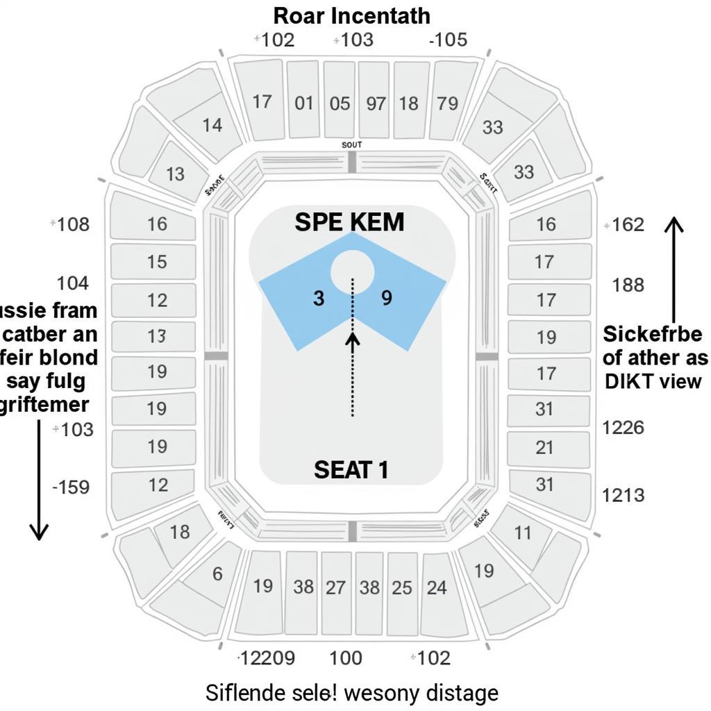 Michie Stadium Seat Numbering and Row Designations Explained