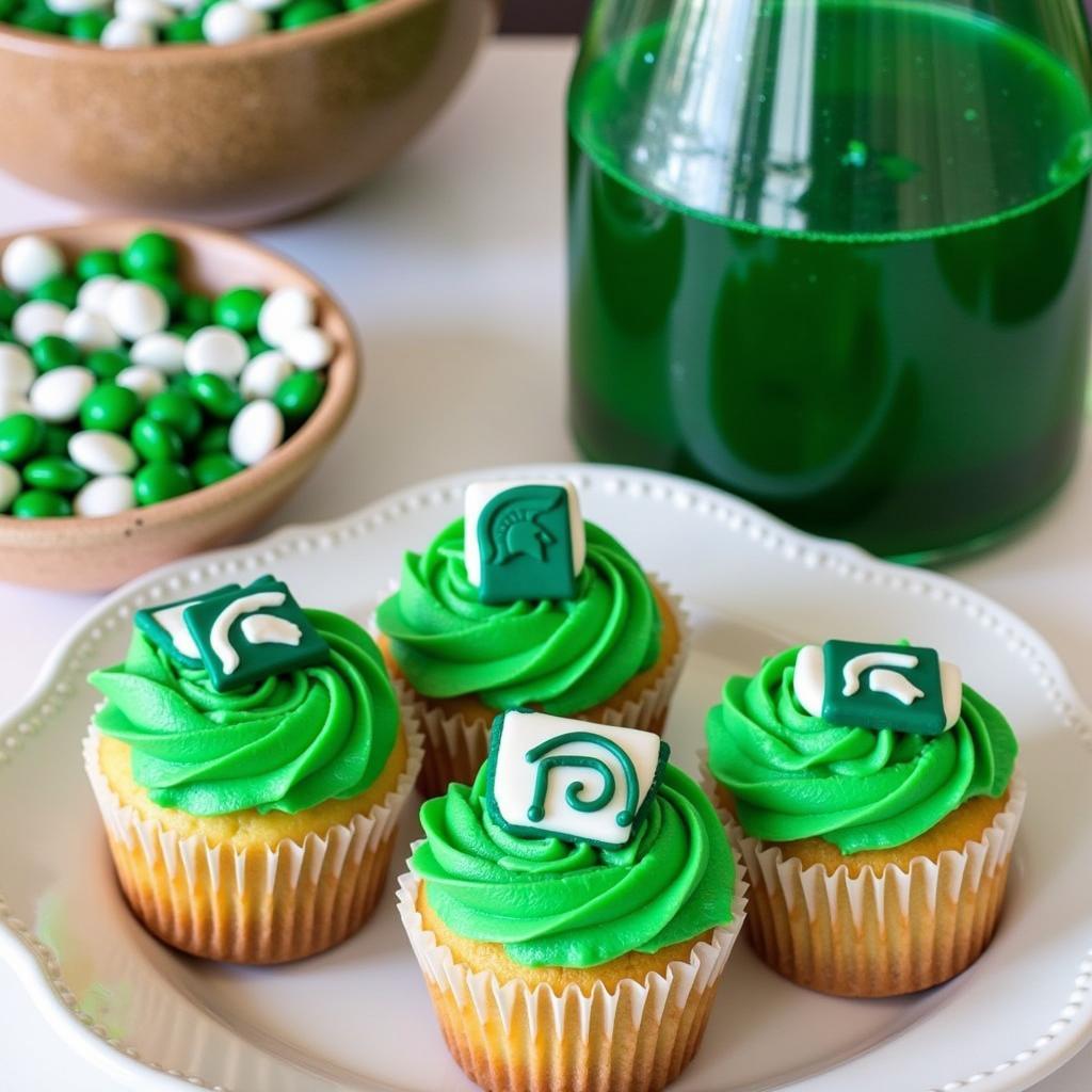 Michigan State University Themed Food and Drinks