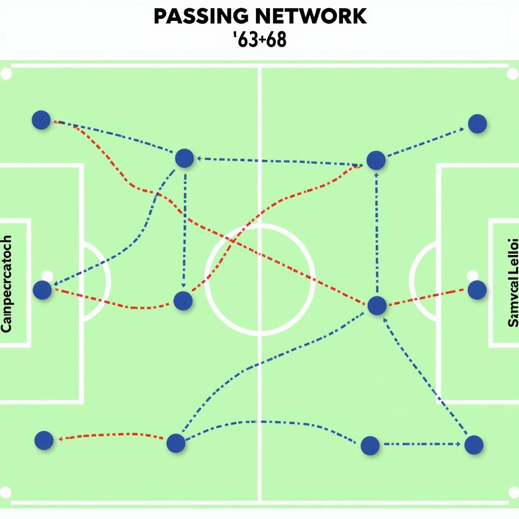 Midfield Passing Network