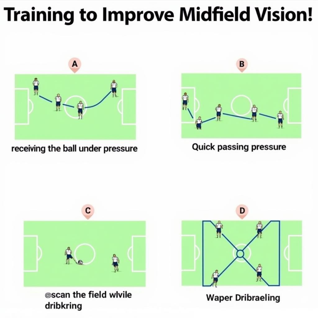 Midfield Vision Training Drills