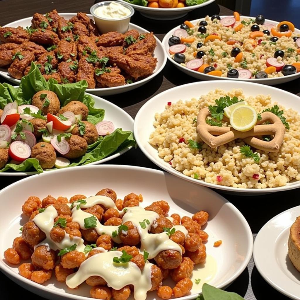 Exquisite catering options showcasing the culinary expertise of the Mike Brown Event Center