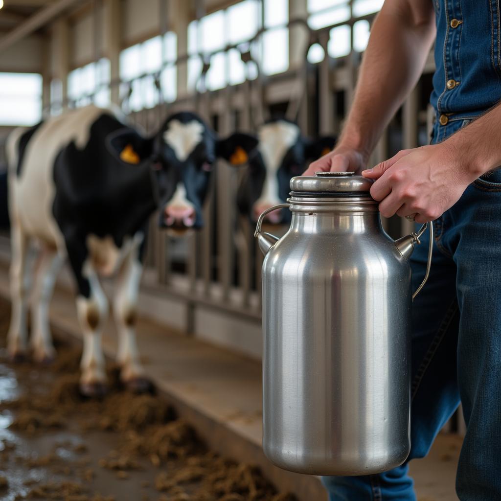 Benefits of Using a Milking Bucket with Lid