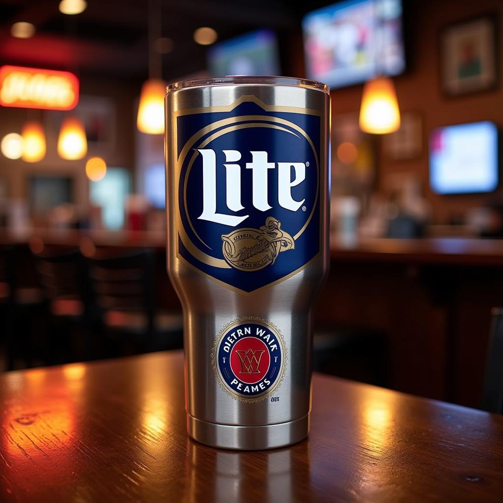 Stylish Miller Lite Tumbler