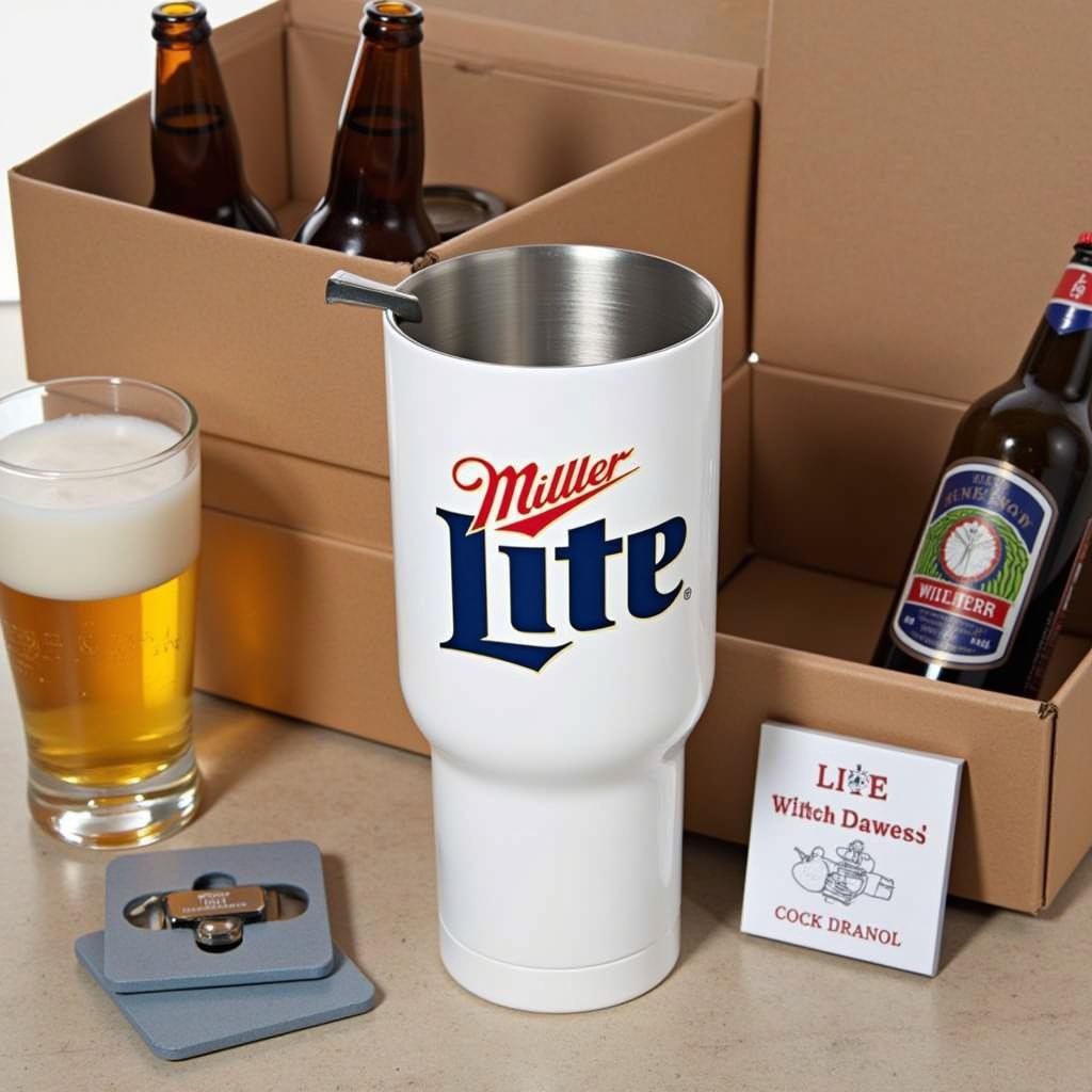 Miller Lite Tumbler as a Gift