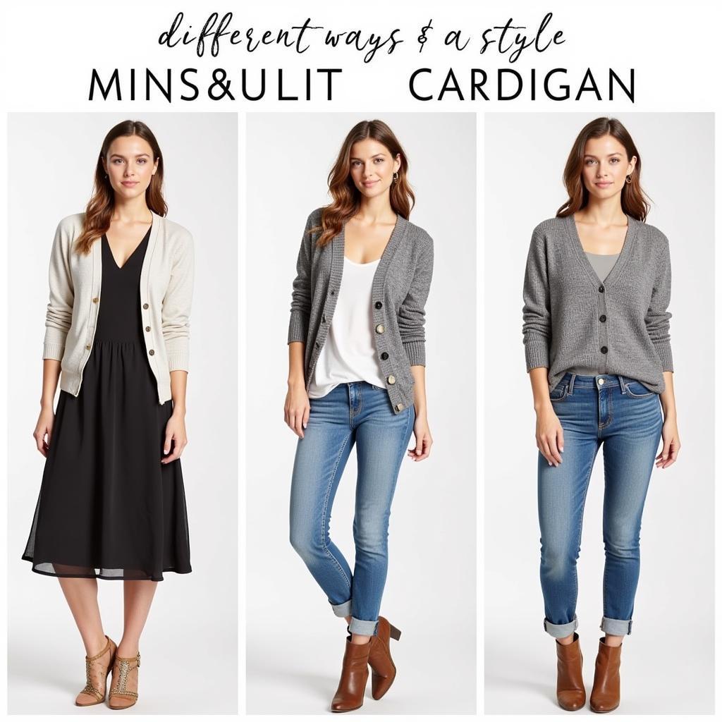 Stylish Outfit Ideas Featuring Miniature Cardigans