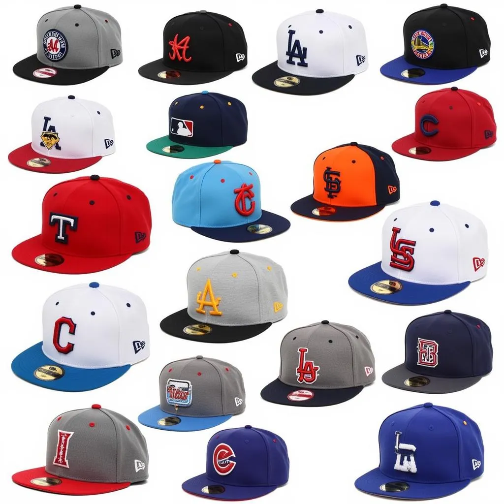 Different Styles of MLB Batterman Snapback Hats