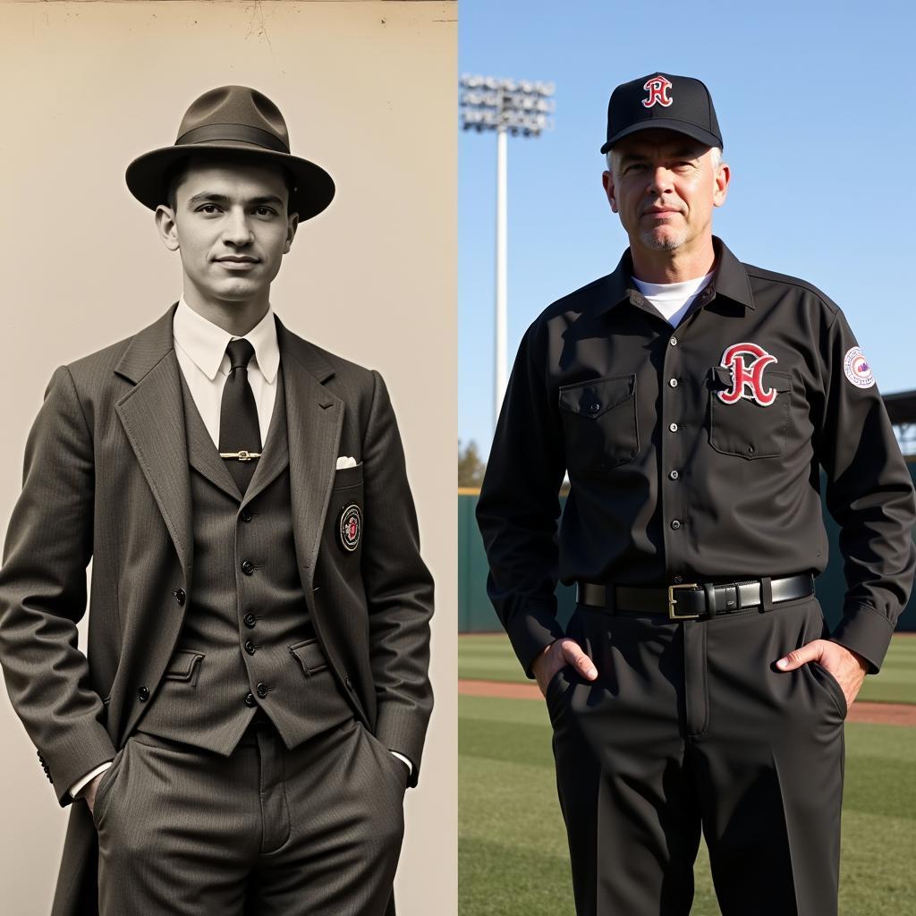 Historical Evolution of MLB Umpire Uniforms