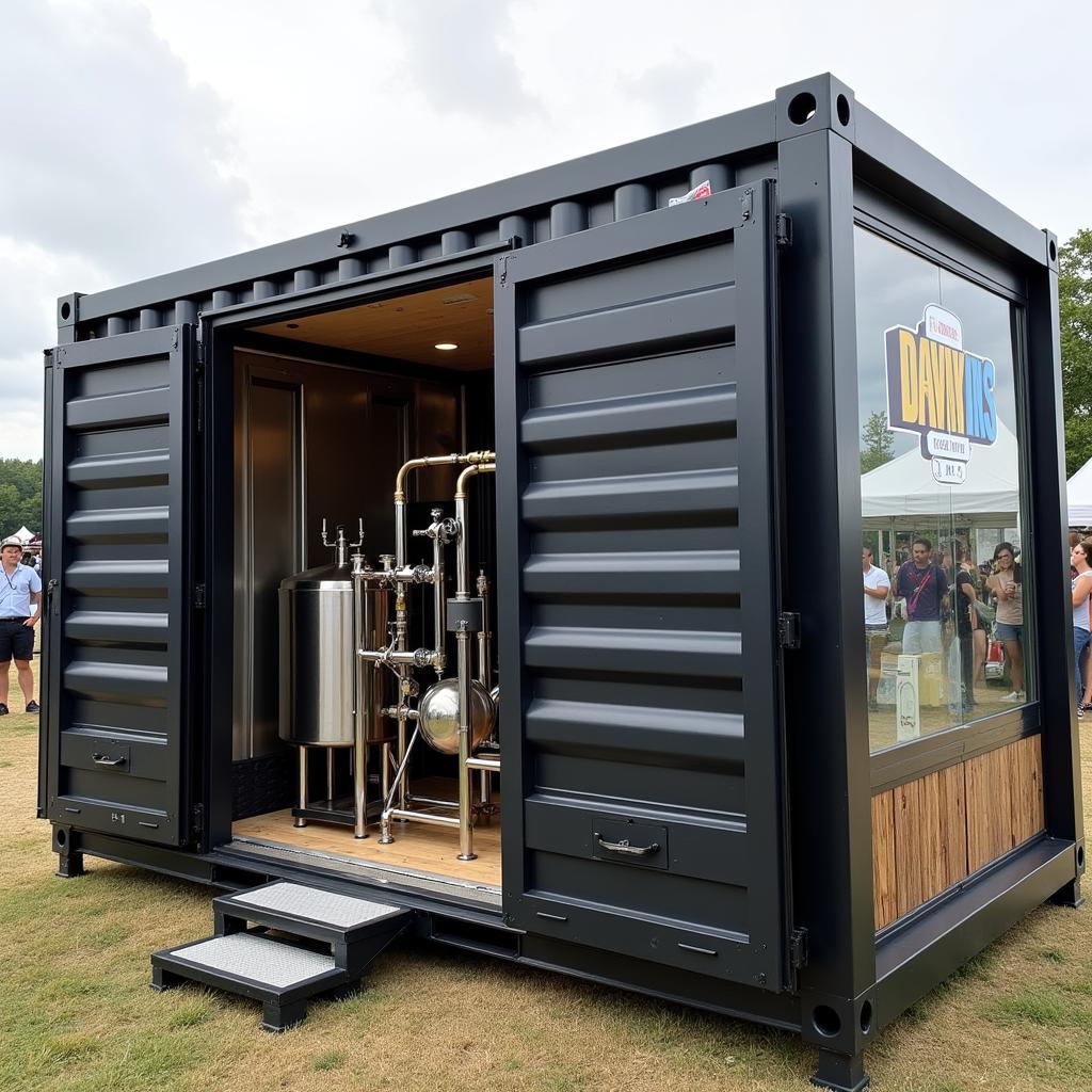 Mobile Lager Container Brewery