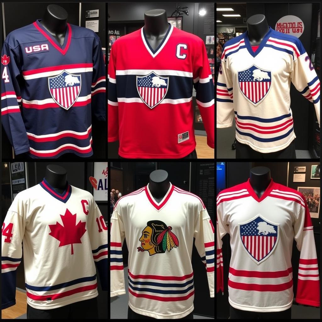 Modern Replicas of the 1980 USA Hockey Jersey