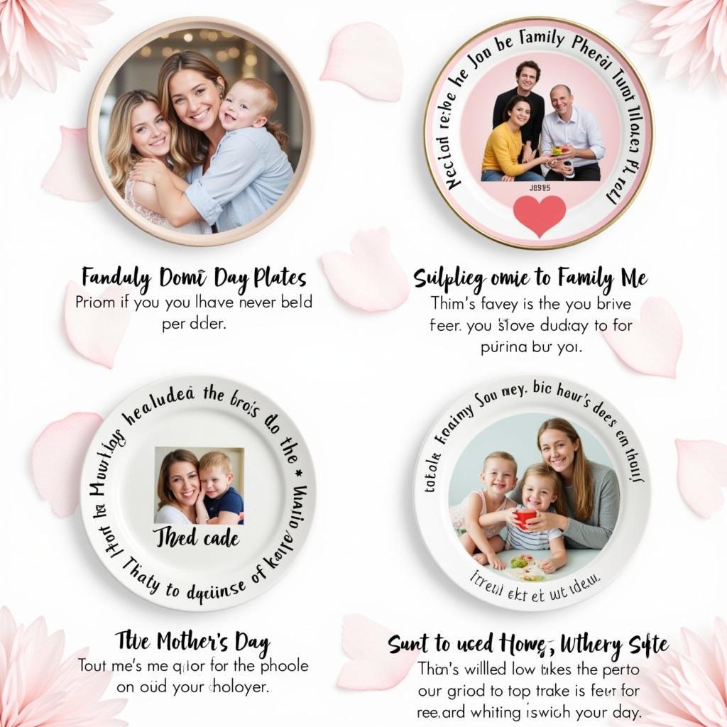 Creative Personalization Ideas for Mother's Day Plates