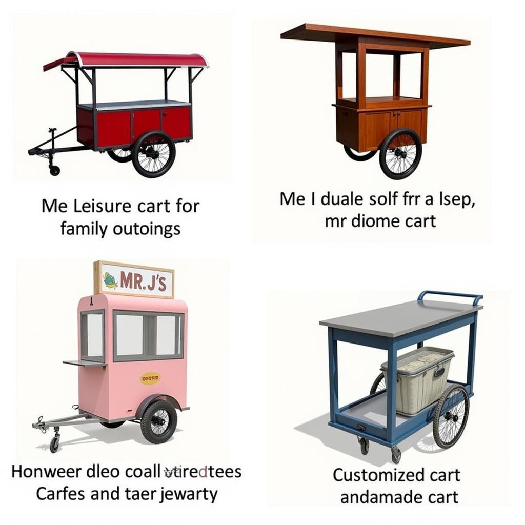 Different Types of Mr J's Carts