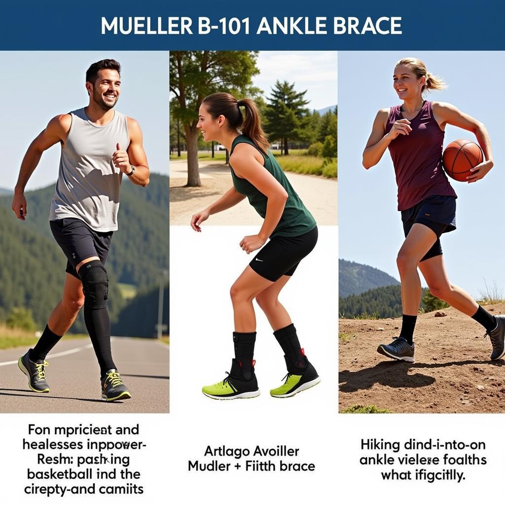 Mueller B-101 Ankle Brace for Different Activities