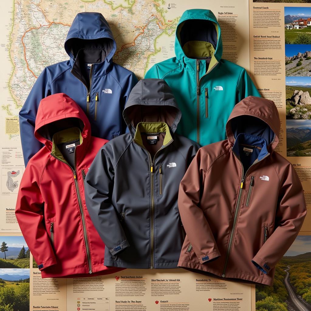 Various National Park Jackets for Different Needs