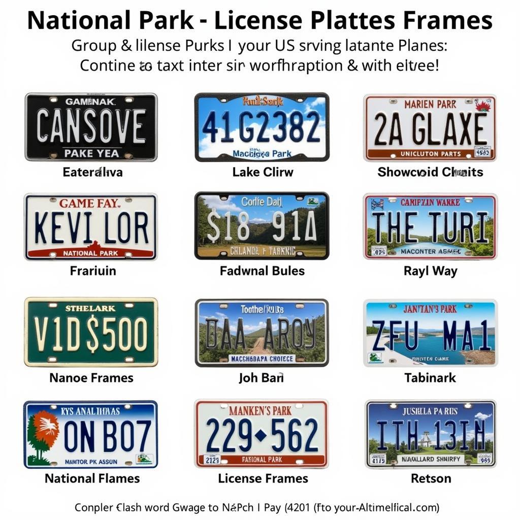 Show Your Park Pride with a National Park License Plate Frame